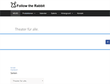 Tablet Screenshot of followtherabbit.info